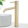 Grifo de lavabo Rea Lungo L.Gold