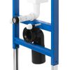 WC voorwand installatiesysteem K011A-Q REA T Brush Steel