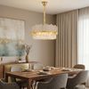 Lampada a sospensione in cristallo SWE107-CP 50cm GOLD