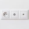 Anténní Zásuvka OSTE JNH012-G WHITE
