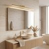 Kúpeľňové nástenné LED svietidlo SWE009-1W 73cm BRUSH GOLD
