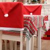 Christmas Chair Covers 2 pcs Santa's Hat