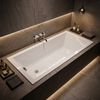 Baignoire acrylique encastrable Rea Catania 170