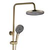 Shower set REA REBEL GOLD BRUSH