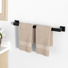Ensemble d’accessoires de salle de bain Rio Black 4 pièces