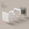 Doorbell Push Button OSTE JNH008-W WHITE