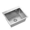 Stainless steel sink LUKE 100 BRUSH NICKEL