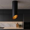 MODERNÍ SUFFITOVÁ LAMPA 20 CM APP571-1C černá