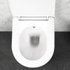Cuvette WC suspendue REA Carlo Lux Rimless avec fonction bidet