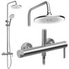 Shower set Rea Rivo Brush Nickel