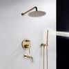 Built-in shower set Rea Lungo Gold + BOX