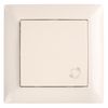 Doorbell Push Button with Frame OSTE JNH008-W BEIGE