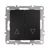 Žalúziový Spínač OSTE JNH009-W BLACK