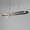 Люстра LED LHJ040-CP 120 cm BLACK