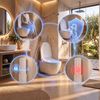Cuvette WC suspendue REA Carlo Smart Comfort Tornado