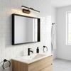 Bad LED-Wandleuchte  APP1866-1W 40 cm Black