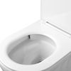 Set: Wall-hung toilet bowl + Countertop washbasin Rea Duo White