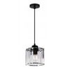 ELEGANCKA LAMPA SUFITOWA APP210-3CPR KRYSZTAŁ SREBRNA