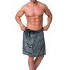 TOALLA DE BAÑO KILT A LA SAUNA GREY