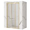 Shower doors Rea Alex 120 Gold Brush