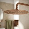 Kulatá dešťová sprcha REA JS-P014BRG 30cm Brush Copper