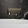 ĮMONTUOJAMA VONIOS LENTYNA LED 30x60 black