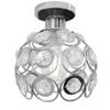 Deckenlampe Kristall Loft silver APP204-1C