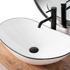 Countertop washbasin Rea Royal Black Edge