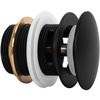 Bathtub Plug Rea Black 6cm
