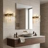 LED sieninis šviestuvas SWE075-W Brushed Gold