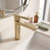 Grifo de baño PREMIUM Rea Maxim Brush Gold Low