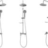 Shower set REA LUIS Chrome