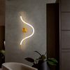 LED LampAPP858-W Long Gold