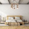 STROPNÍ LAMPA ZÁVĚSNÝ LUSTR BOHO STRING 5 E27 APP677-5CP