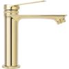 Bathroom faucet Rea Viral Gold Low