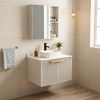 Conjunto de muebles de baño con encimera Marti 60cm Beige