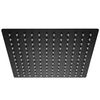 Čtvercová hlavová sprcha REA JS-P015B 30cm Black