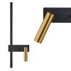 Wandlampe APP1439-W BLACK  GOLD