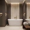 Wall acrylic bath CAPRI 160cm
