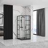 shower enclosure Rea Concept Black 90x90