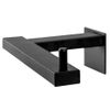 Toilet paper holder Black Mat 392599