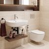 Washbasin faucet with bidetta Rea Lungo Chrome