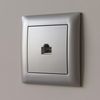 Presa RJ45 con Cornice OSTE JNH010-S GREY