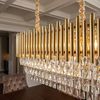Crystal pendant lamp SWE105-CP GOLD