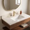 Rubinetto da bagno Rea Arlo Brush Gold