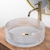 Countertop washbasin Rea Cristal Transparent