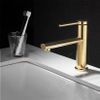 Robinet de lavabo REA OVAL GOLD low