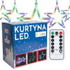 Kurtyna LED Gwiazdy Multikolor z Pilotem CD002-138