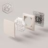 Doorbell Push Button with Frame OSTE JNH008-W BEIGE