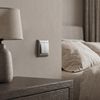 Double Switch OSTE JNH007-W GREY